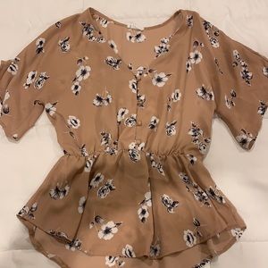 Floral blouse